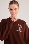 Gaslighting Sweatshirt Kahve