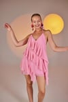 Markano Capri Elbise Pembe
