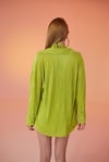 Markano Comfy Oversize Gömlek Yeşil