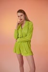Markano Comfy Oversize Gömlek Yeşil