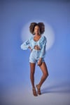 Markano Elsa Bluz Mavi