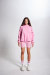 Markano Eye Sweatshirt Pembe