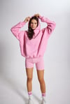 Markano Eye Sweatshirt Pembe