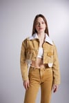 Markano Rusted Jean Ceket Camel