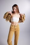 Markano Rusted Jean Pantolon Camel