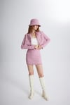 Markano Tweed Ceket Pembe