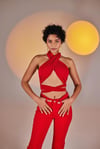 Markano Wrap Top Kırmızı