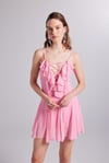 Sorento Elbise Pembe