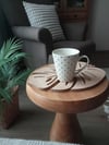Vazo Mantar Sehpa Açık Ceviz 43 Cm