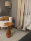 Vazo Mantar Sehpa Açık Ceviz 43 Cm