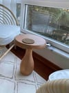 Vazo Mantar Sehpa Açık Ceviz 43 Cm