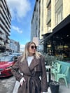 Acı Kahve Nubuk Trenç