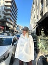 Beyaz Oversize Sweatshirt