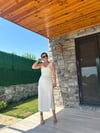 Beyaz Saten Elbise