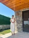 Beyaz Saten Elbise