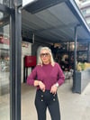Bordo İki Parça Triko Üst