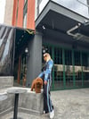Denim Şerit Detay Pantolon