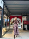 Ekose Desen Maxi Etek