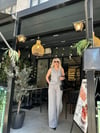 Gri Çizgili Yelekli Takım
