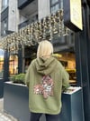 Kaplanlı Haki Sweatshirt
