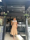 Kloş Etekli Bej Takım