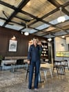 Likralı Denim İspanyol Pantolon 