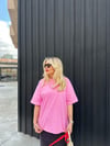 Pembe Uzun Tshirt