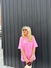 Pembe Uzun Tshirt