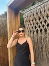 Siyah Saten Etekli Takım