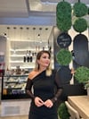 Siyah Tül Elbise