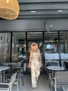 Straplez Şal Desen Takım