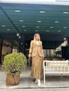 Yeşil Kırışık Etek