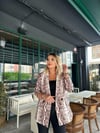 Yılan Desen Blazer Ceket