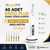 40 Adet Endo Plus Kanal Eğesi Alımına COXO C-Smart Mini Kablosuz Endo Motor Hediye