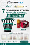 7 Adet GC G-ænial A'CHORD Kompozit + 1 Adet GC G-Premio Bond + 5 Kutu Endo Plus Kanal Eğesi Hediye