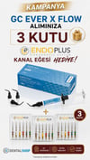 GC everX Flow Kompozit + 3 Kutu Endo Plus Kanal Eğesi Hediye