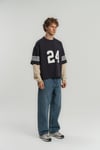 24 Ek Kollu Box Oversize Erkek Sweatshirt