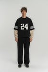 24 Ek Kollu Box Oversize Erkek Sweatshirt