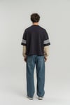 24 Ek Kollu Box Oversize Erkek Sweatshirt