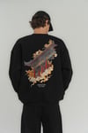Aesthetıcs Of Time Box Oversize Sweatshirt