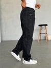 Baggy Antrasit Desenli Premium Seri Jean
