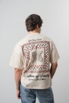 Bandana State Baskılı Oversize Tshirt