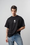Bandana State Baskılı Oversize Tshirt