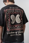 Bandana State Baskılı Oversize Tshirt