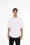 Basic Oval Kesim Oversize T-shirt