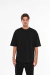 Basic Oval Kesim Oversize T-shirt