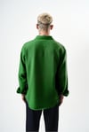 Basic Oversize Keten Gömlek