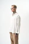 Basic Oversize Keten Gömlek