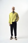 Basic Oversize Keten Gömlek