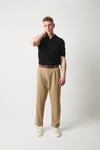 Basic Polo Yaka Oversize T-shirt